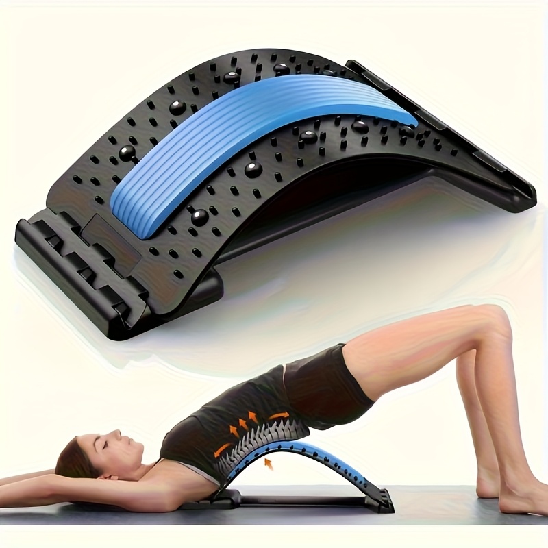 Home Gym Room - 3-Level Back Stretcher Posture Corrector Lumbar