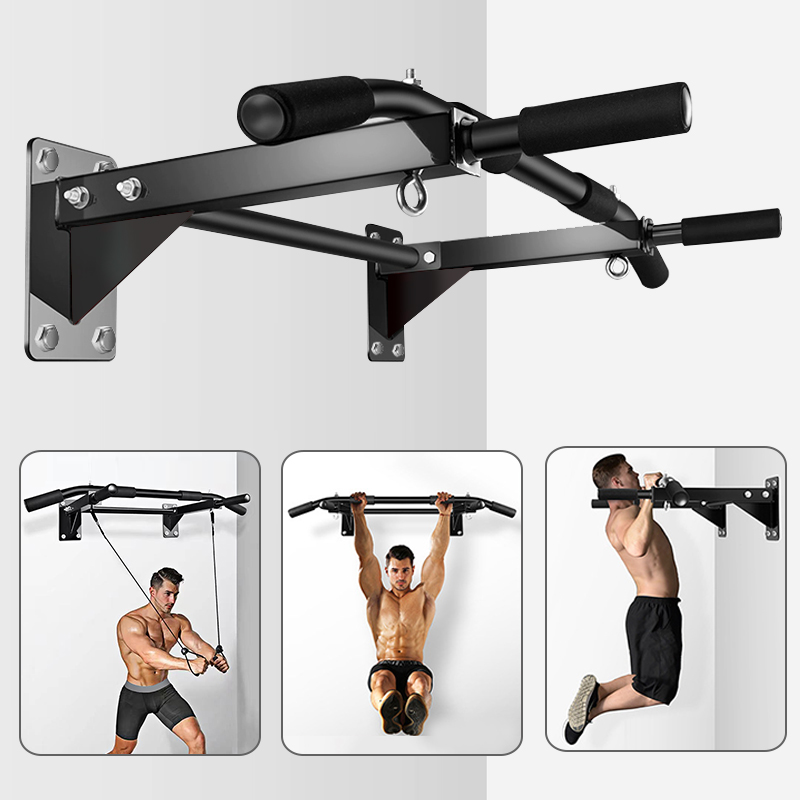 Home Gym Installation - Wall-Mounted Pull-Up Bar-Drill Installation, Home Gym