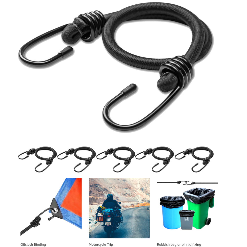 Resistance Band Heavy - 2Pcs Bungee Cords with Hook Heavy