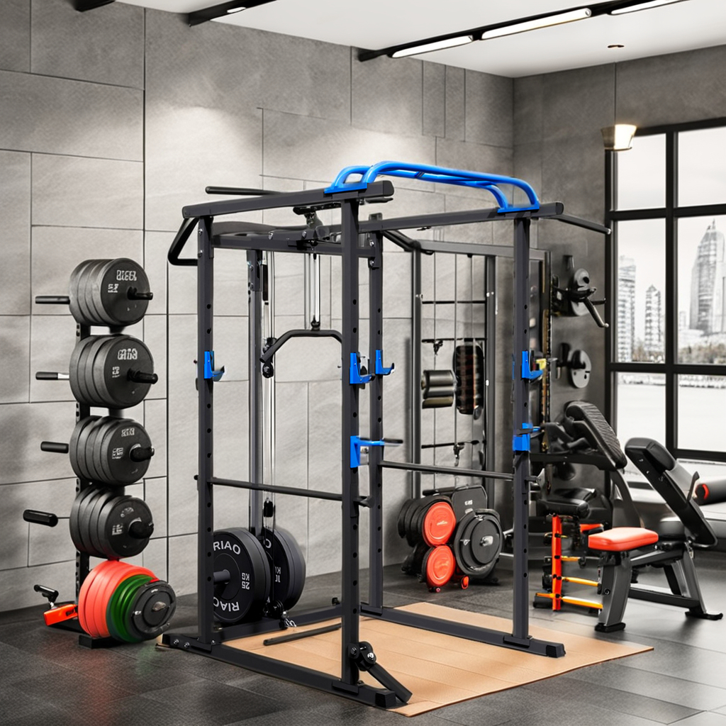 Home Gym Half Rack - Factory-Designed Half Rack Home Gym Multi-Functional