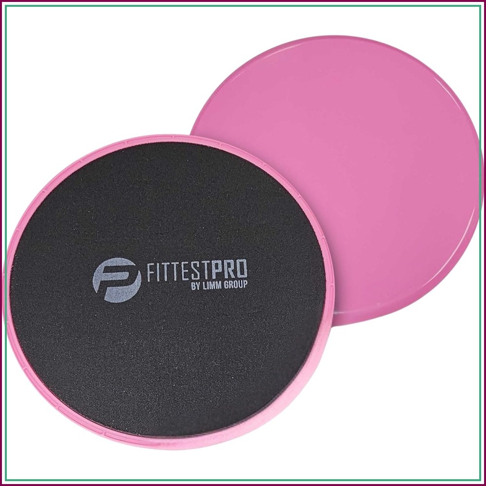 Gliding Disc Slider - Core Sliders for Exercise - 2-Pack