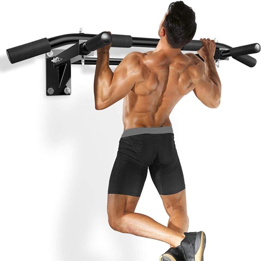 Home Gym Installation - Wall Mounted Pull Up Bar Drill