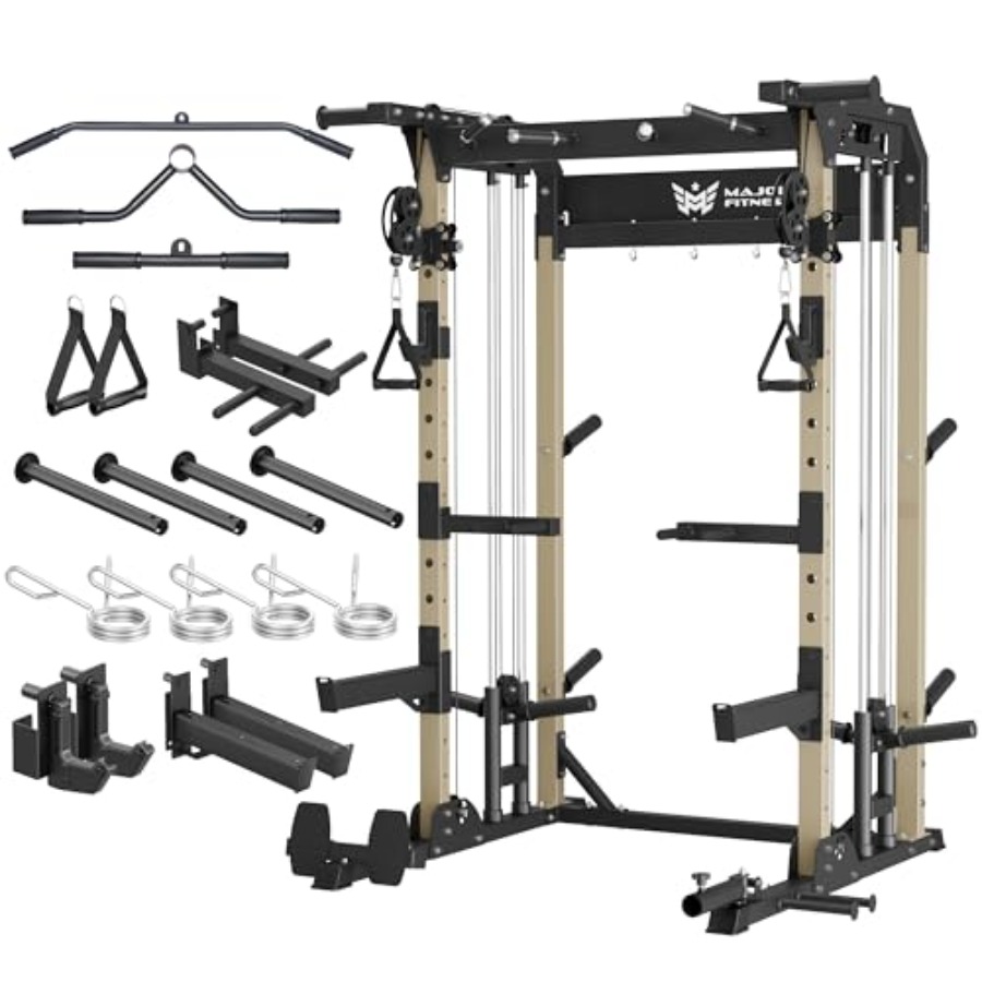 Home Gym Power Rack - Home gym strength training: heavy-duty steel