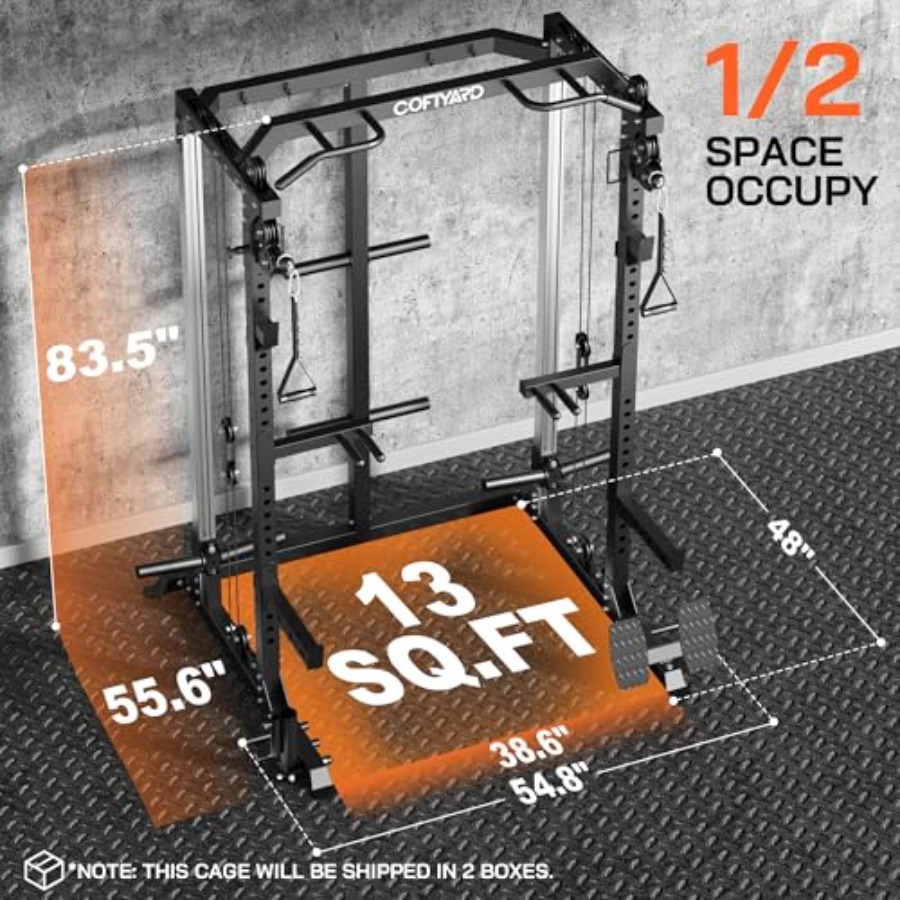Power Cage Power Rack with Dua - Home Gym Power Rack review and price