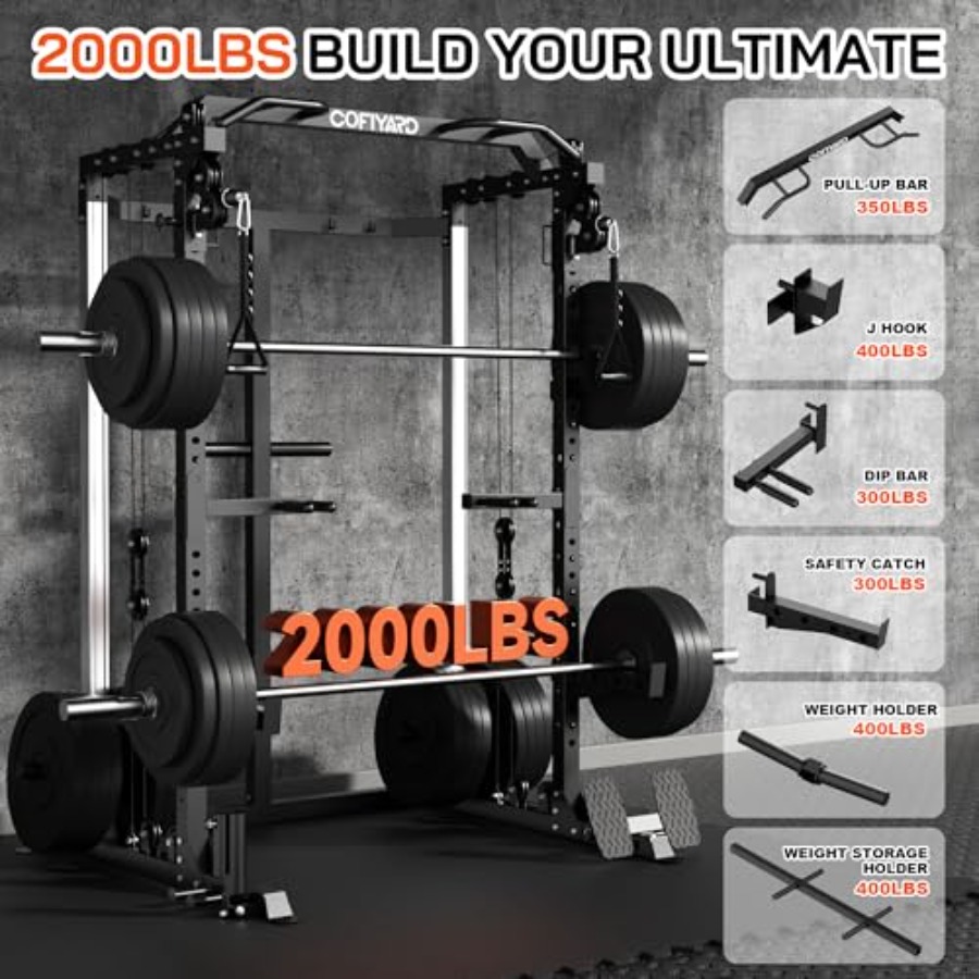 Power Cage Power Rack with Dua - Home Gym Power Rack review and price