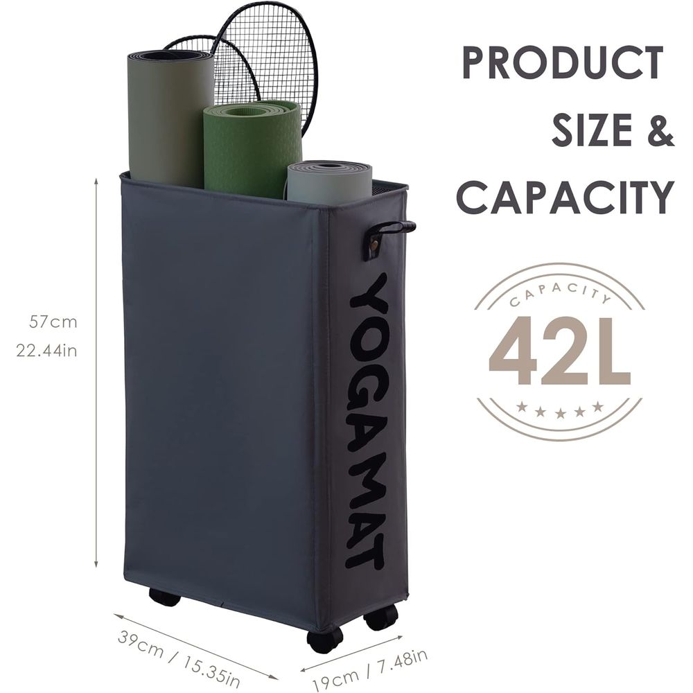 Portable Yoga Mat Storage Rack - Home Gym Yoga Mat Storage review and price