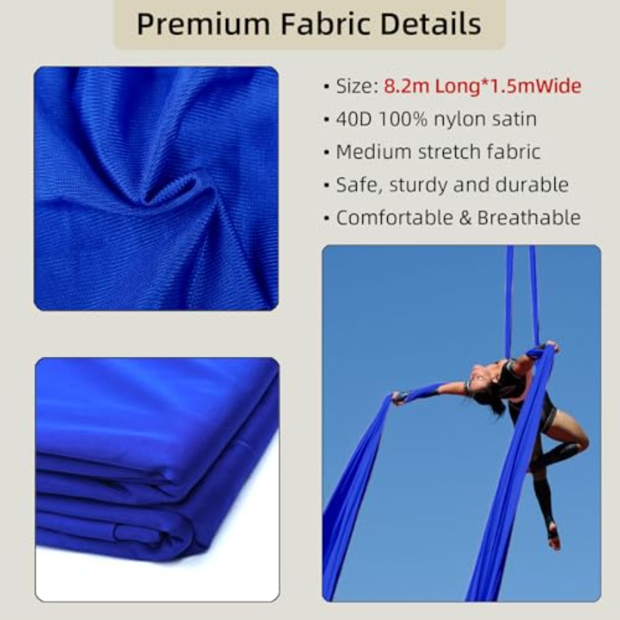 Aerial Silks Fabric 9 Yards 8. - Yoga Trapeze Swing review and price