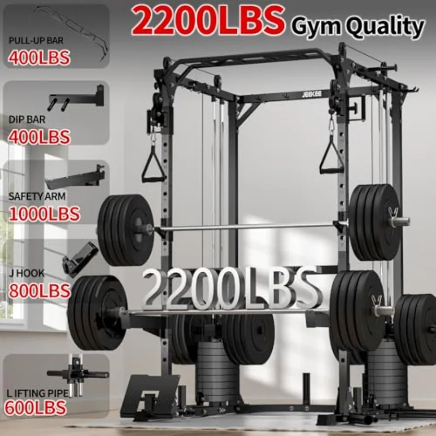 Home gym power cage with cable - Lat Pulldown Cable review and price