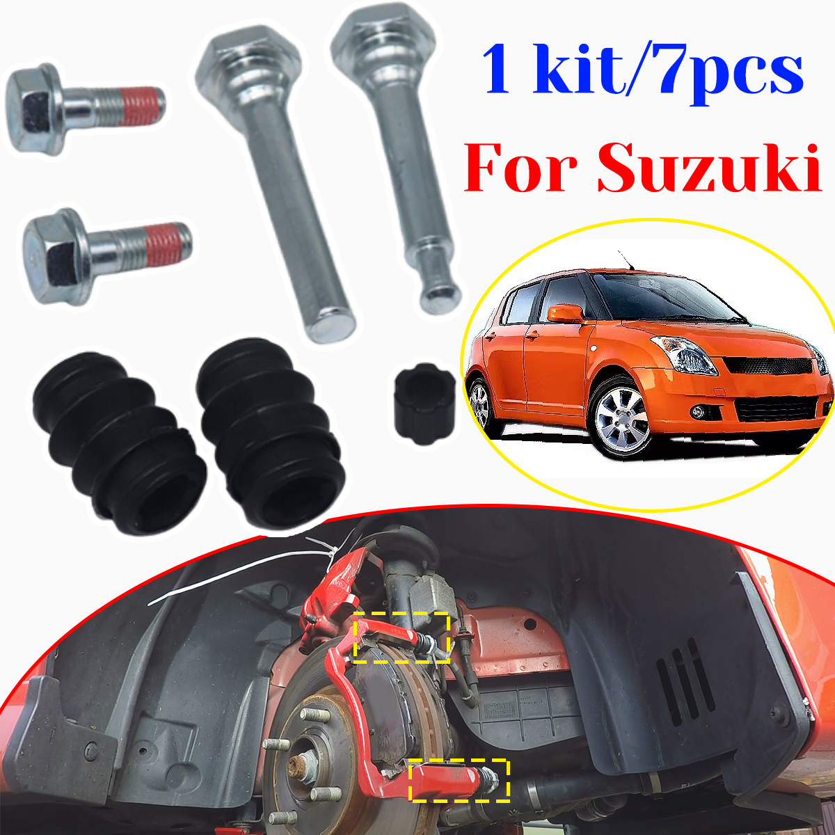 For Suzuki Swift 2010- Front B - Gliding Disc Slider review and price