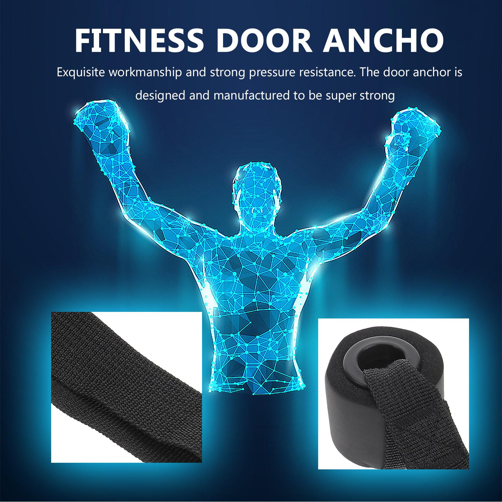 2 Pcs Heavy Duty PVC Door Anch - Resistance Band Heavy review and price