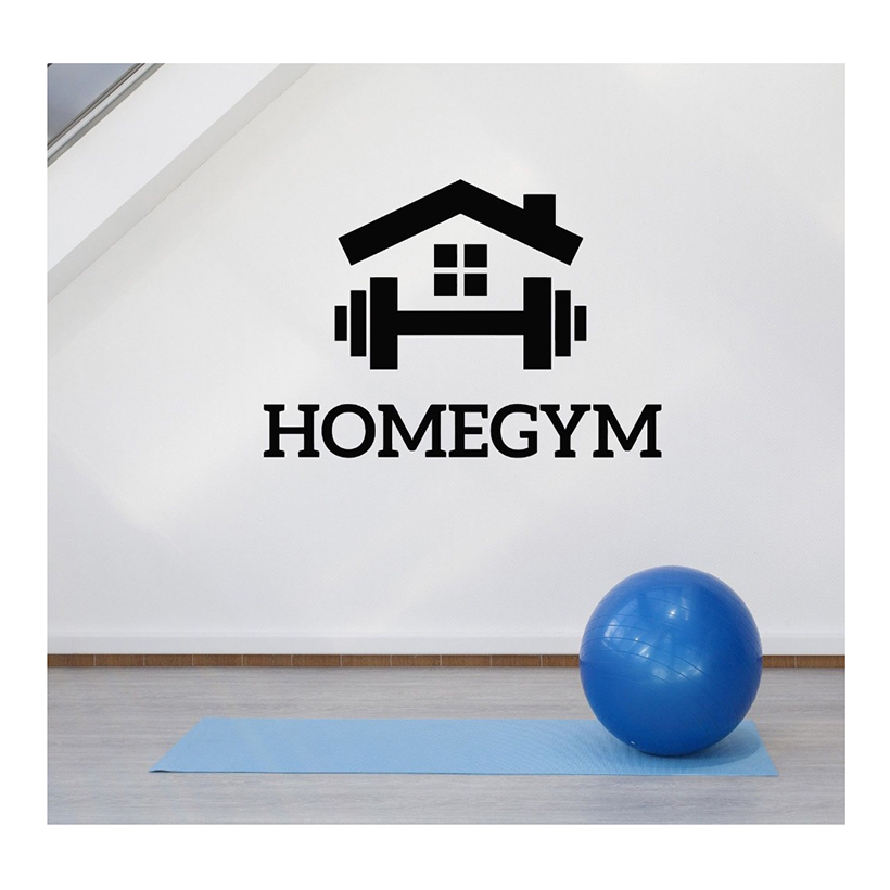 Removable Decals, Gym Wall Sti - Home Gym Wallpaper review and price
