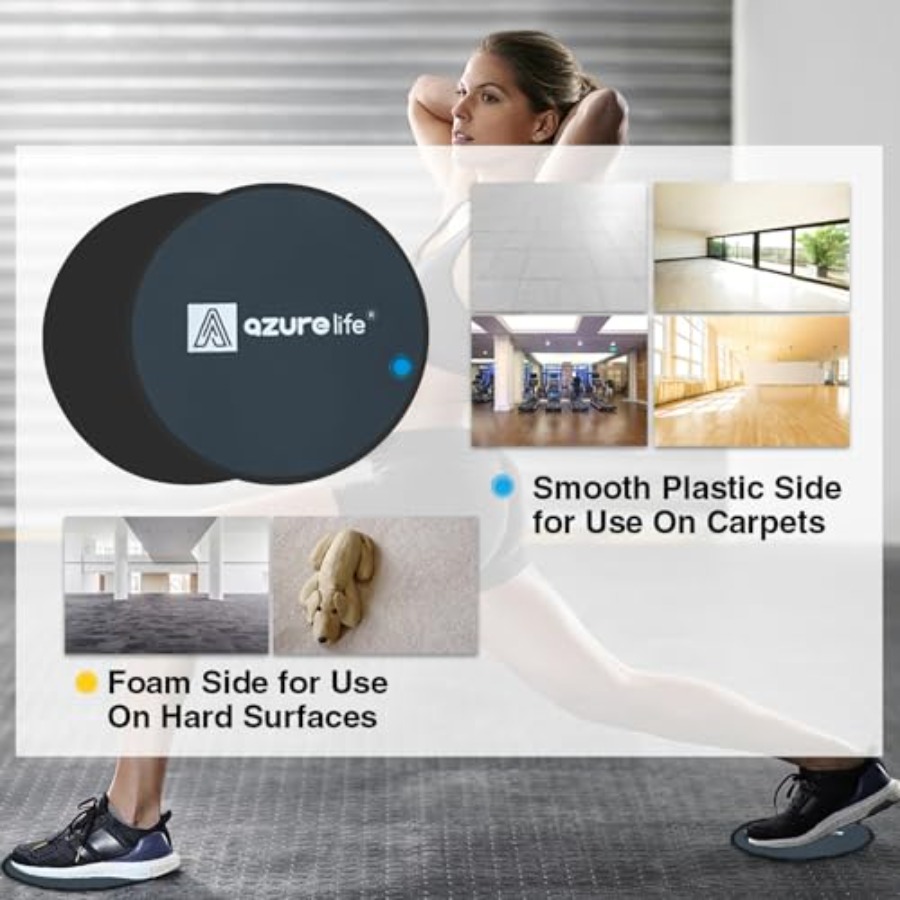 Exercise Core Sliders, Dual Si - Gliding Disc Slider review and price