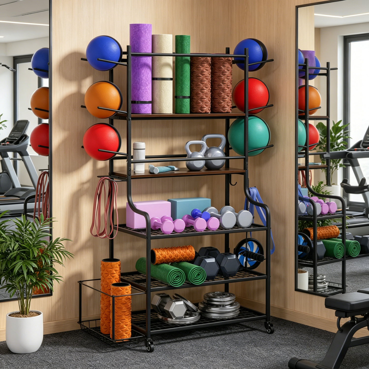 Yoga Mat Storage Rack Home Gym - Home Gym Yoga Mat Storage review and price