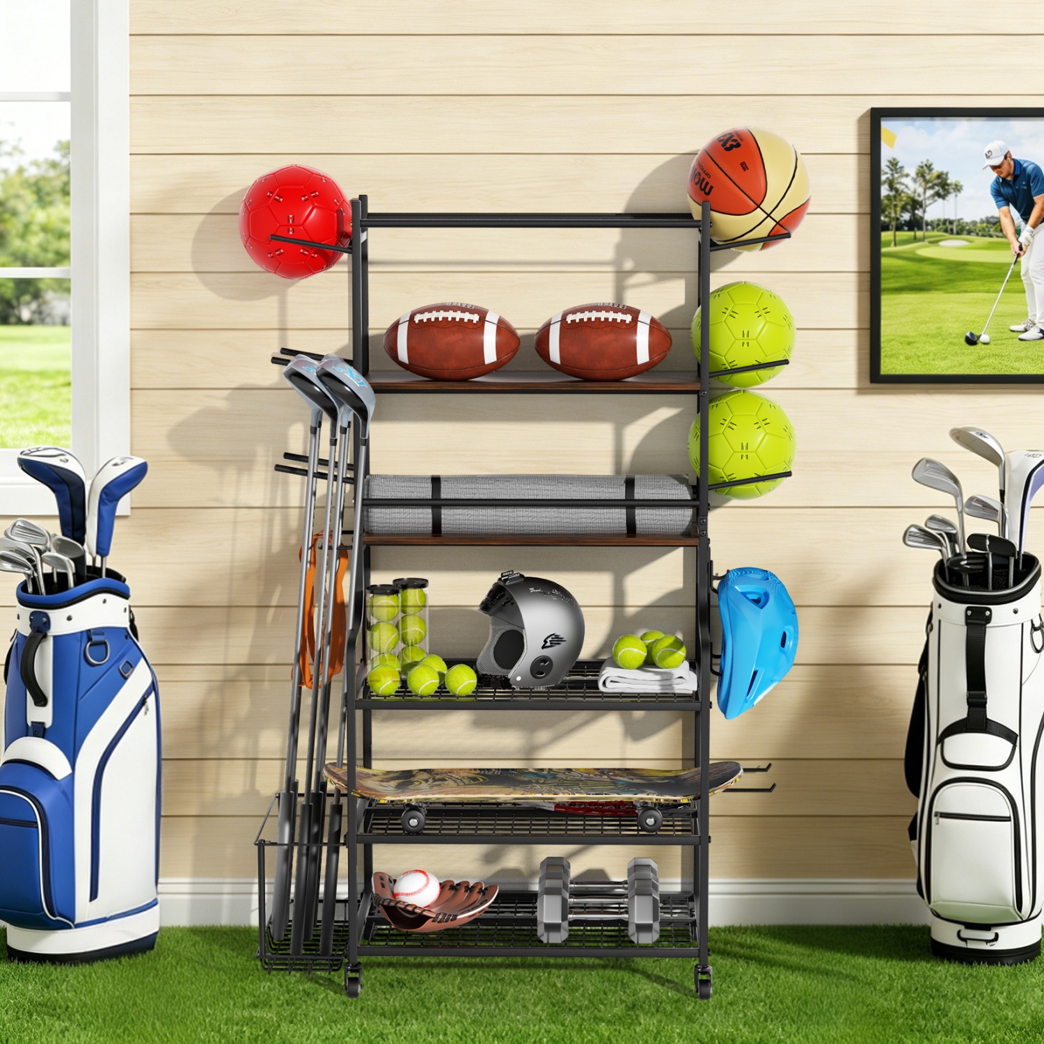 Yoga Mat Storage Rack Home Gym - Home Gym Yoga Mat Storage review and price