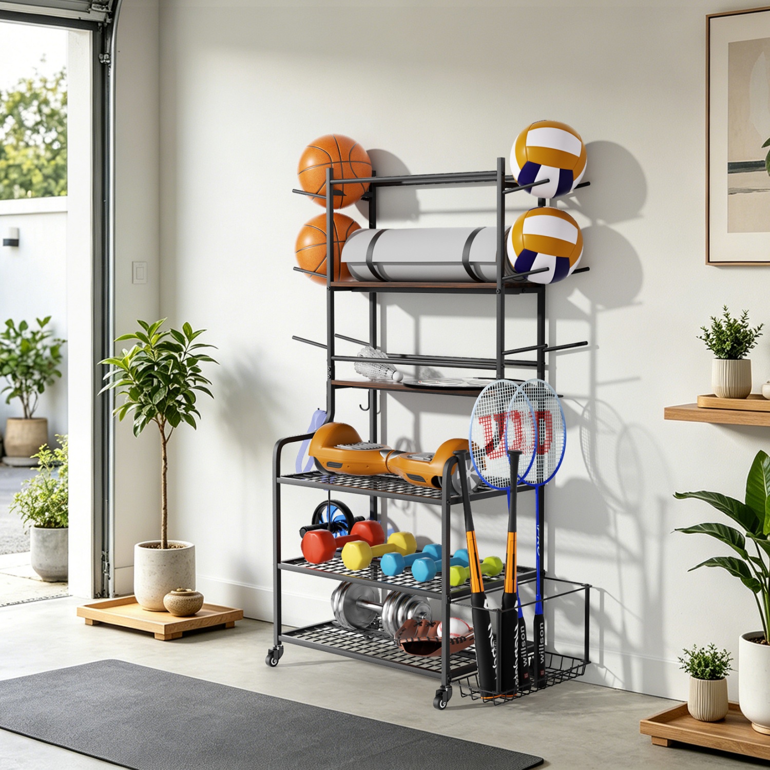 Yoga Mat Storage Rack Home Gym - Home Gym Yoga Mat Storage review and price