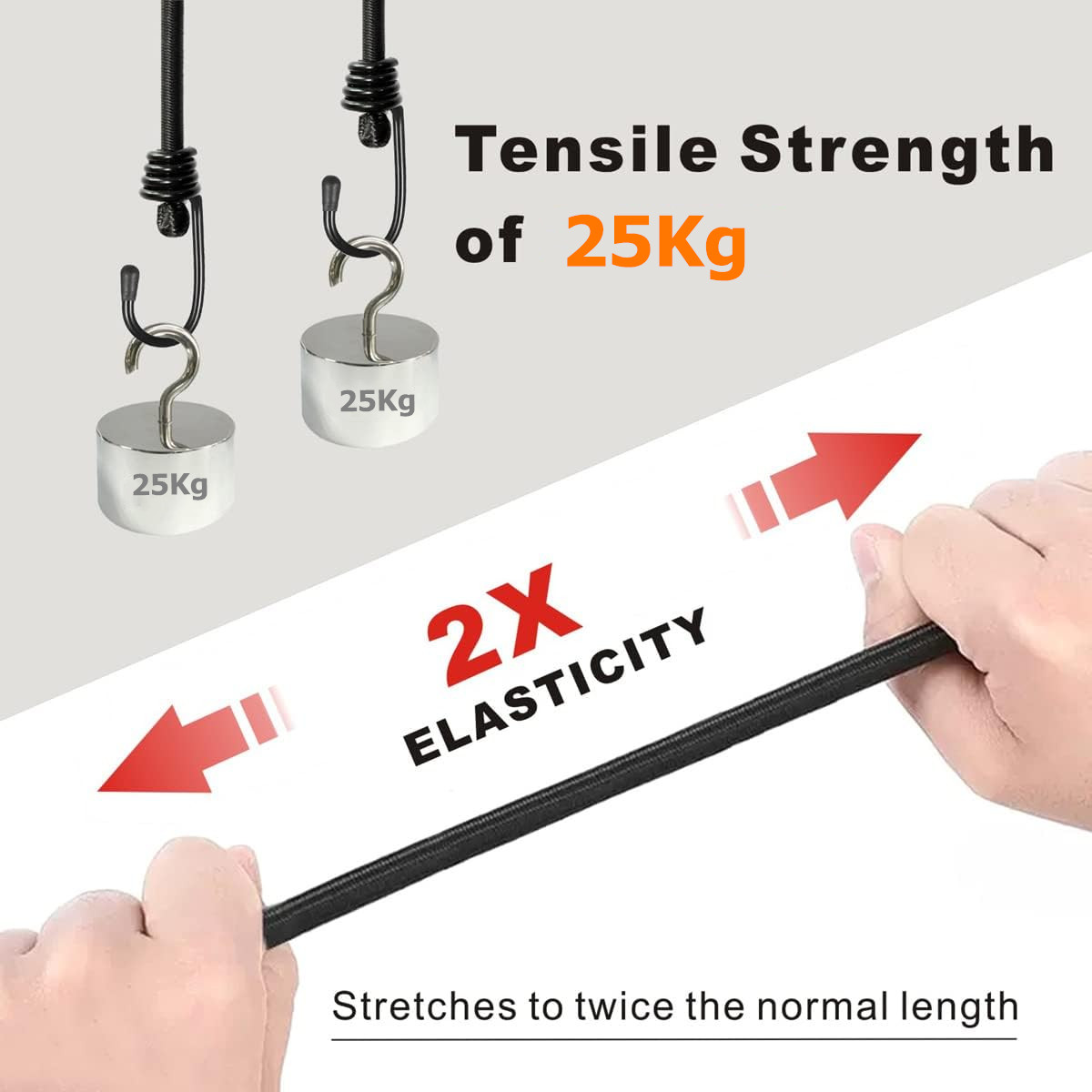 2Pcs Bungee Cords with Hook He - Resistance Band Heavy review and price