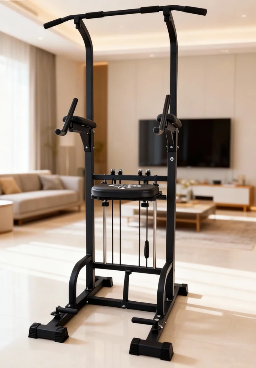 Power Tower Pull-Up Dip Statio - Home Gym Room review and price