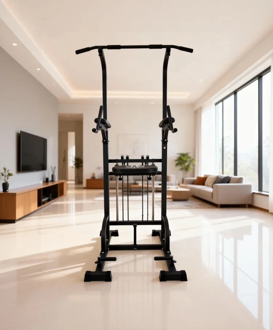 Power Tower Pull-Up Dip Statio - Home Gym Room review and price
