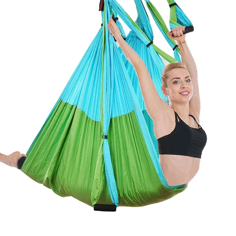 6 Handles Aerial Yoga Hammock  - Yoga Trapeze Swing review and price