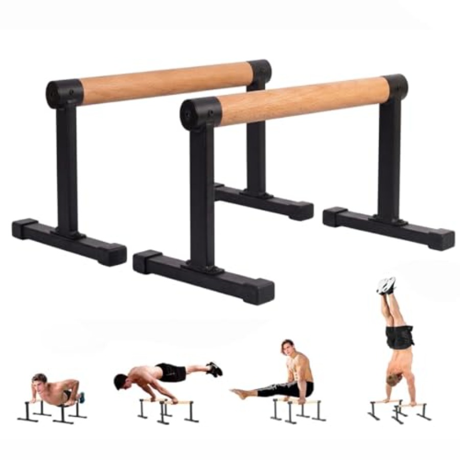 Home gym wooden parallel bars  - Home Gym Installation review and price