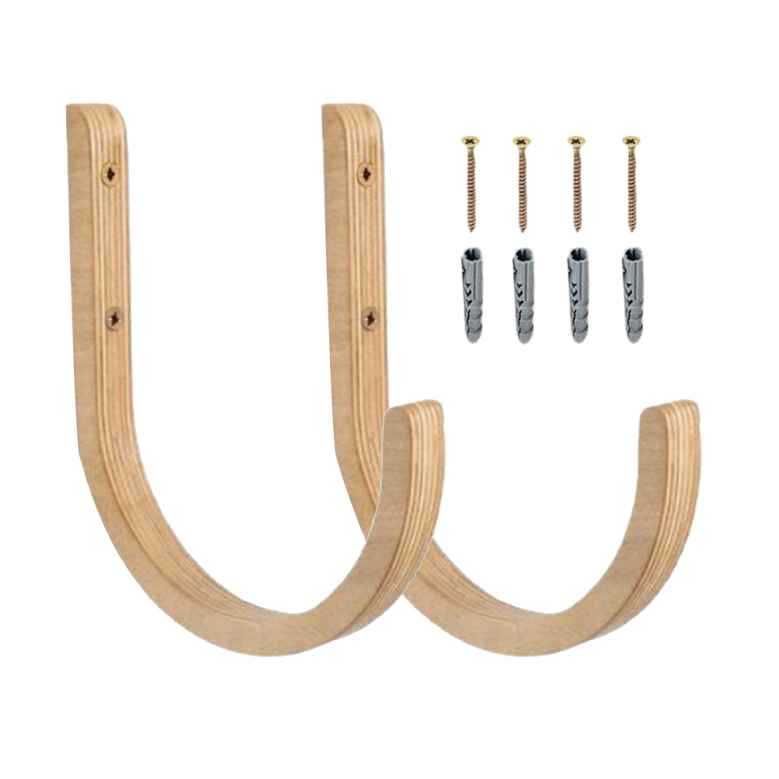 Yoga Mat Holder 2 Pieces Woode - Home Gym Yoga Mat Storage review and price