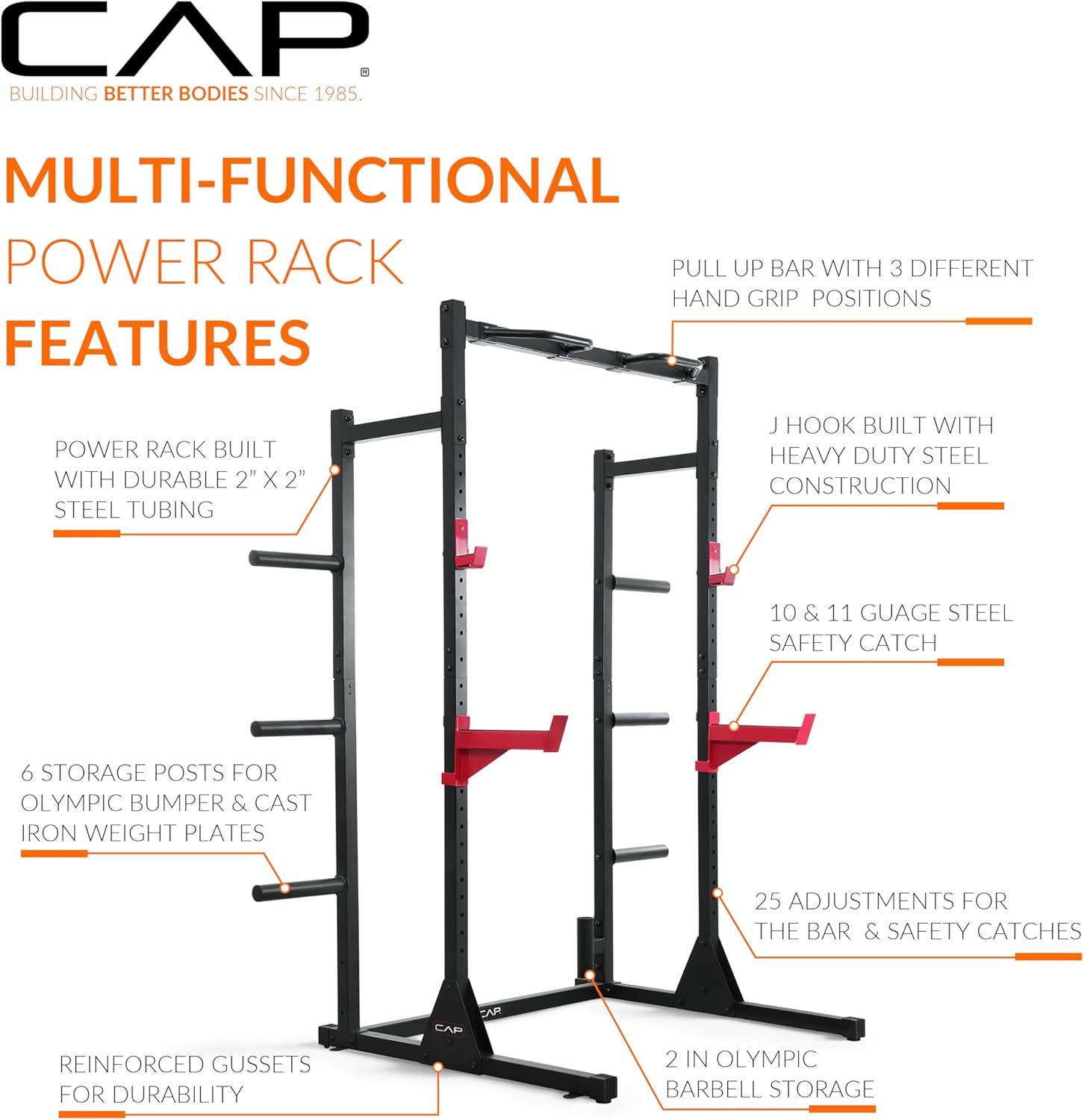 Home Gym Equipment, Steel Mate - Home Gym Power Rack review and price