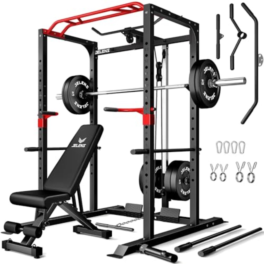 Home gym power cage: steel, bl - Home Gym Power Rack review and price