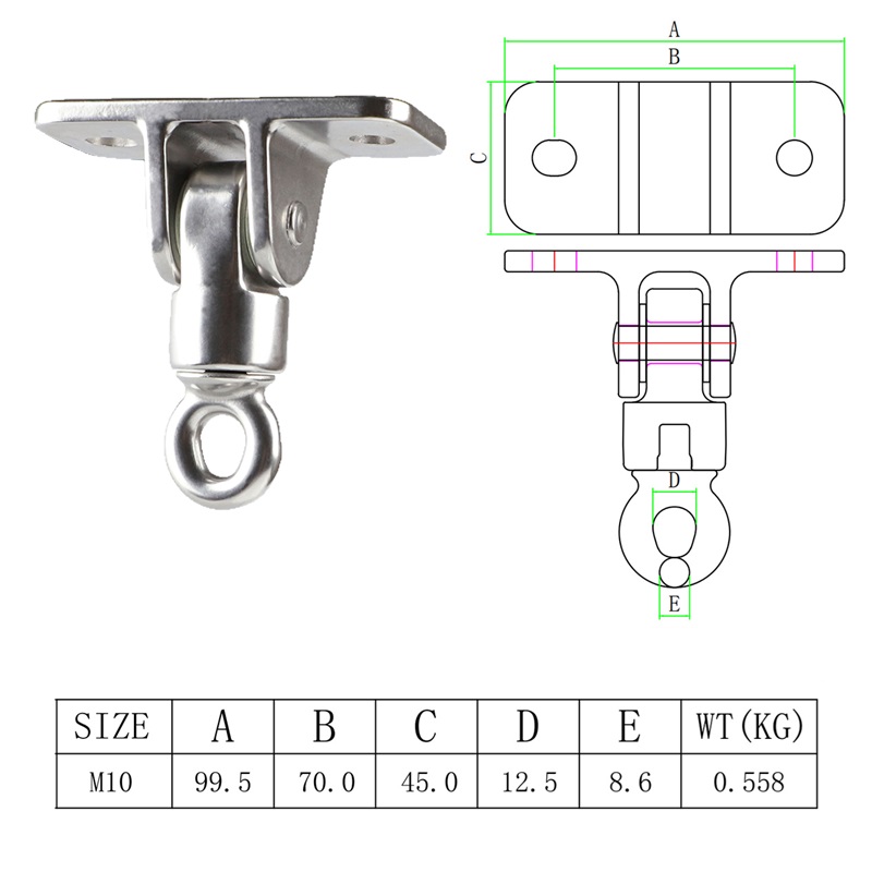 1Sets Stainless Steel Hanger w - Yoga Trapeze Swing review and price