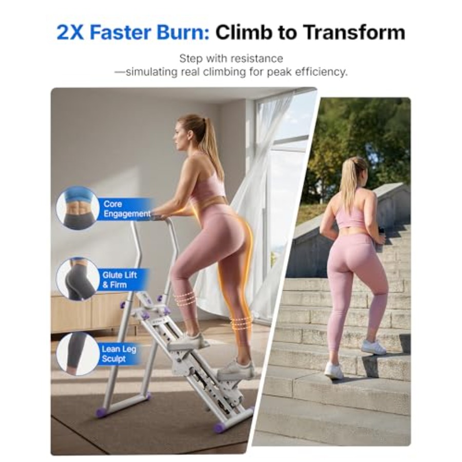Home gym stair stepper: steel  - Home Gym Design review and price