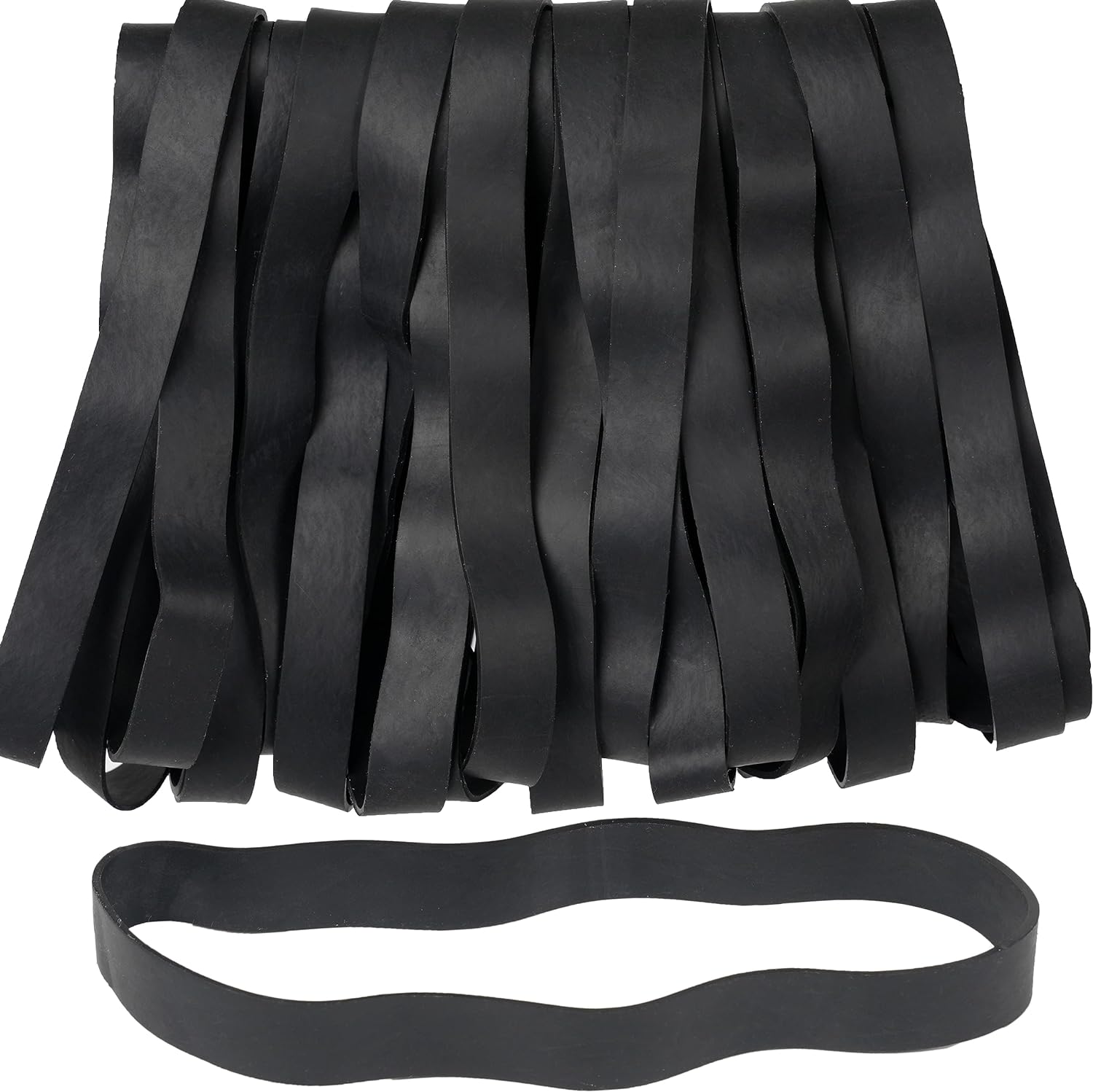 Wide 20mm Black Elastic Rubber - Resistance Band Heavy review and price