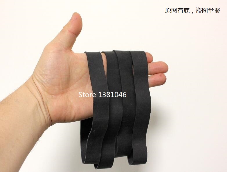 Wide 20mm Black Elastic Rubber - Resistance Band Heavy review and price