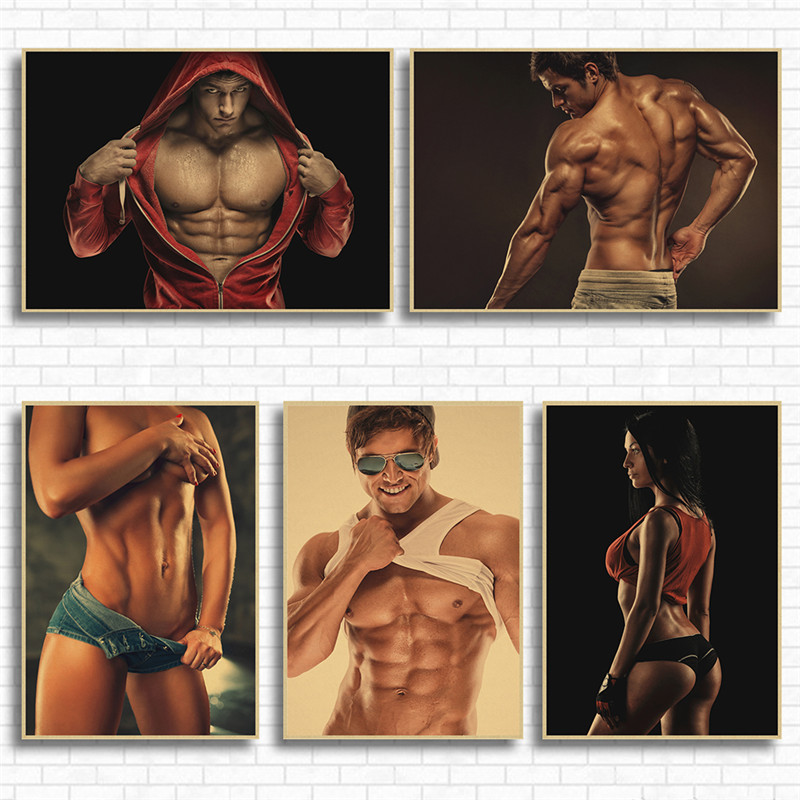 Muscle Bodybuilding Fitness Mo - Home Gym Wallpaper review and price
