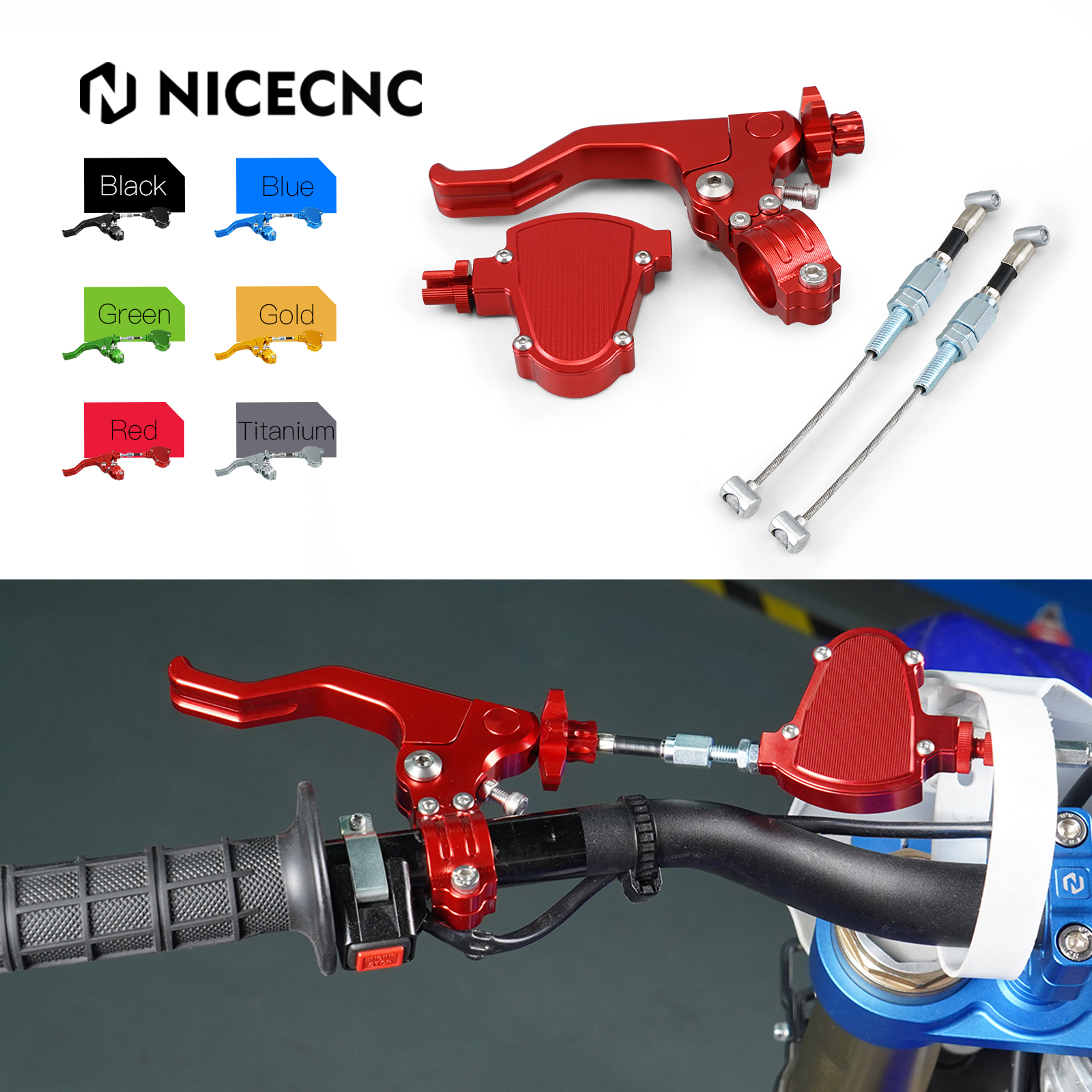 NICECNC For Honda CR 80R 85R 1 - Lat Pulldown Cable review and price