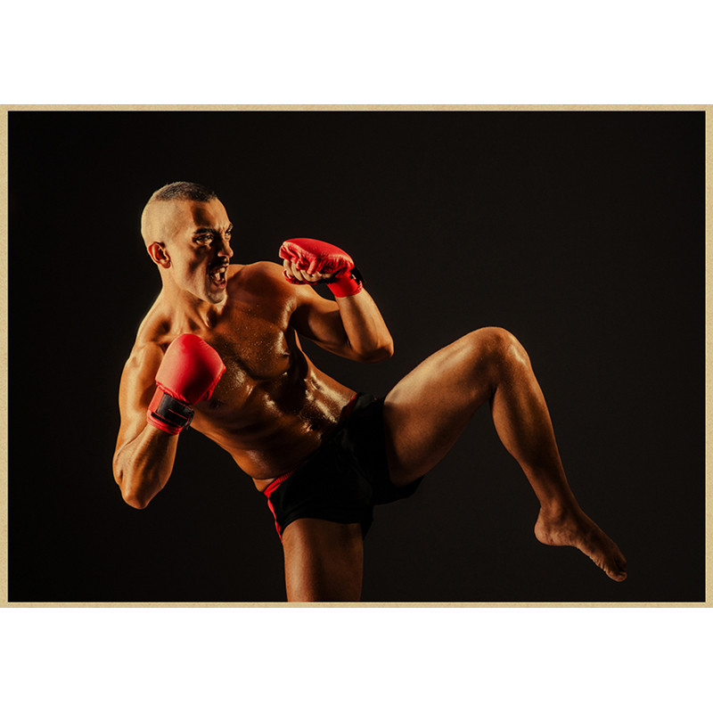 Boxing Fitness Workout Kraft P - Home Gym Wallpaper review and price