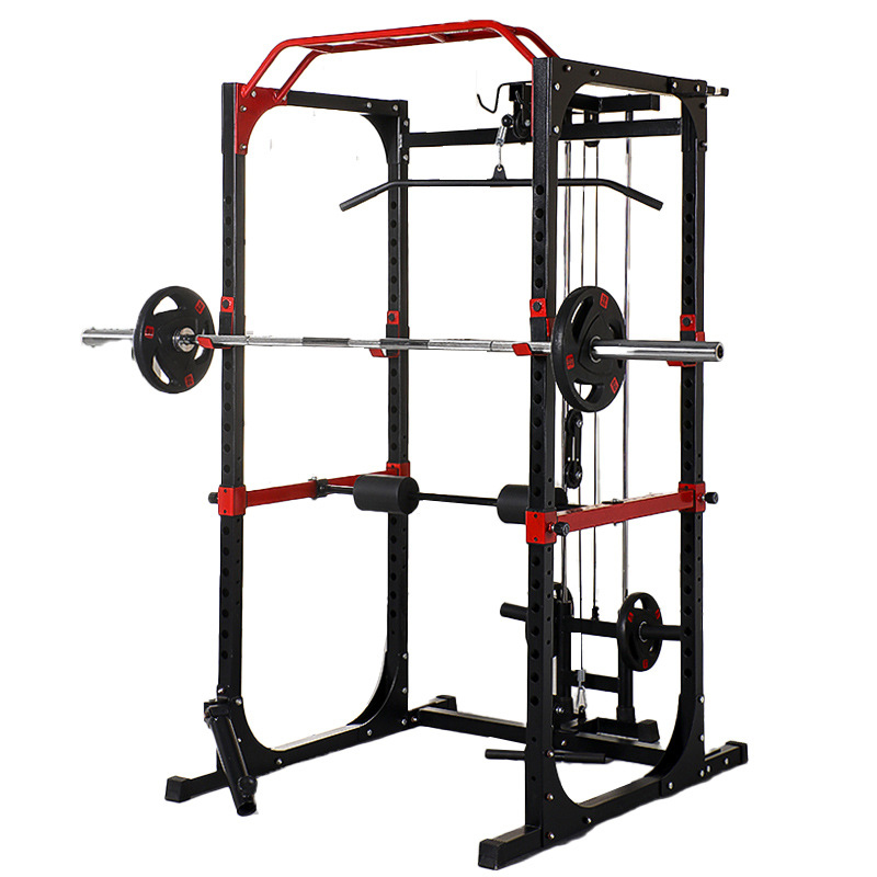 Comercial Power Cage Squat Rac - Home Gym Power Rack review and price
