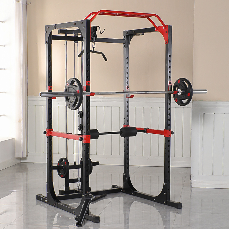 Comercial Power Cage Squat Rac - Home Gym Power Rack review and price