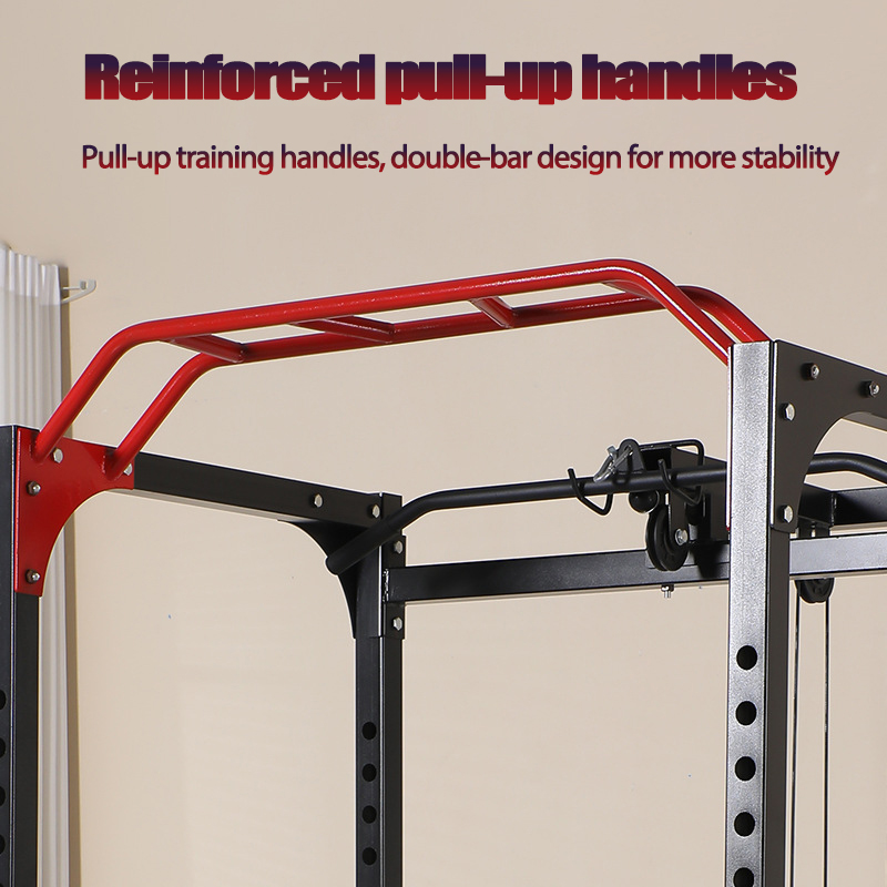 Comercial Power Cage Squat Rac - Home Gym Power Rack review and price