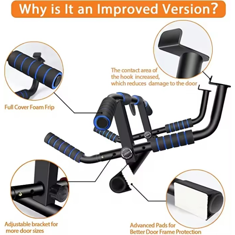 No-Drill Doorway Pull up Bar E - Home Gym Installation review and price
