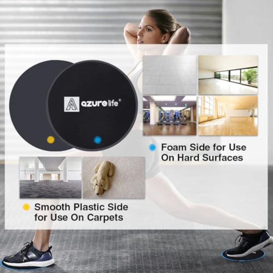 Exercise Core Sliders, Dual Si - Gliding Disc Slider review and price
