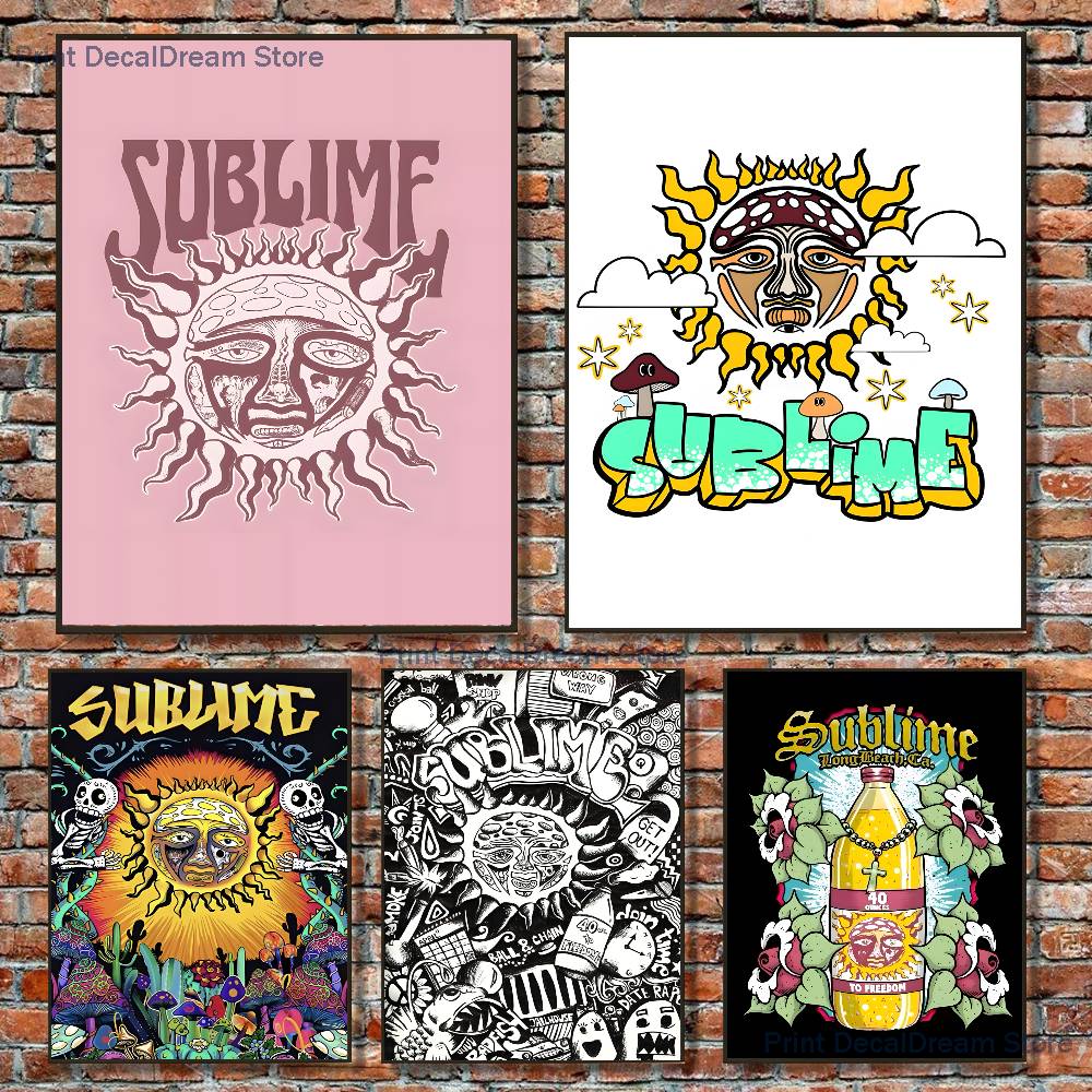 Band S-Sublime Poster Home Gym - Home Gym Wallpaper review and price