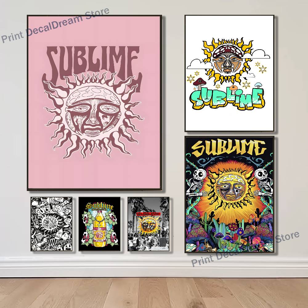 Band S-Sublime Poster Home Gym - Home Gym Wallpaper review and price