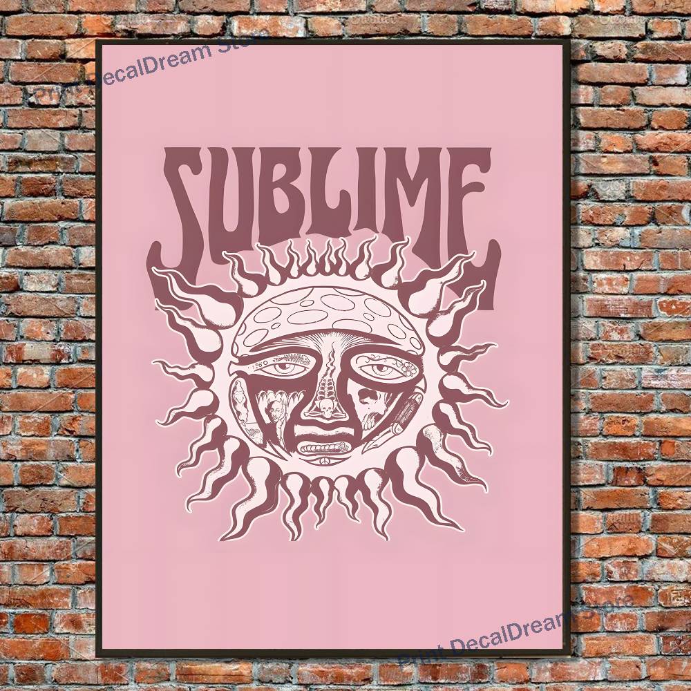 Band S-Sublime Poster Home Gym - Home Gym Wallpaper review and price