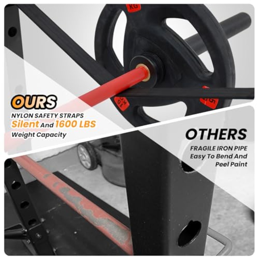 Home Gym Power Cage Heavy-Duty - Lat Pulldown Cable review and price