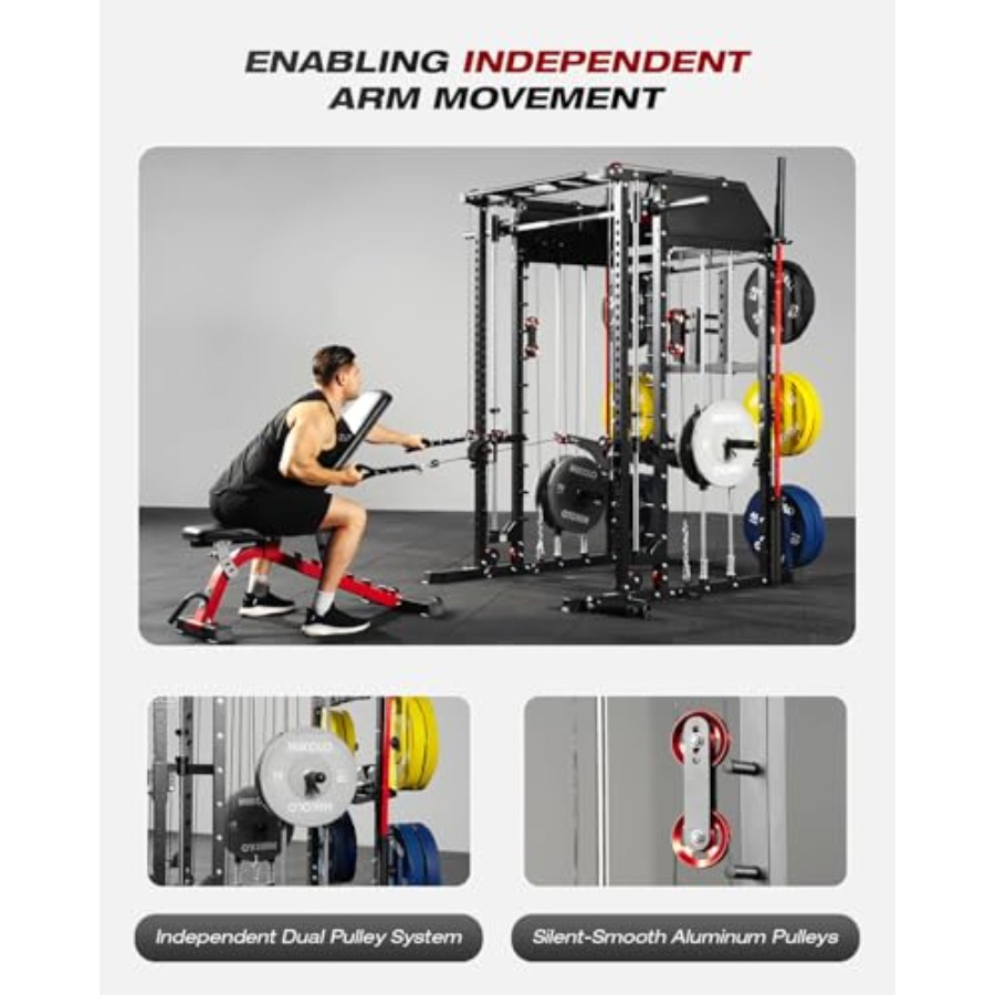 Home gym Smith machine: steel, - Home Gym Power Rack review and price