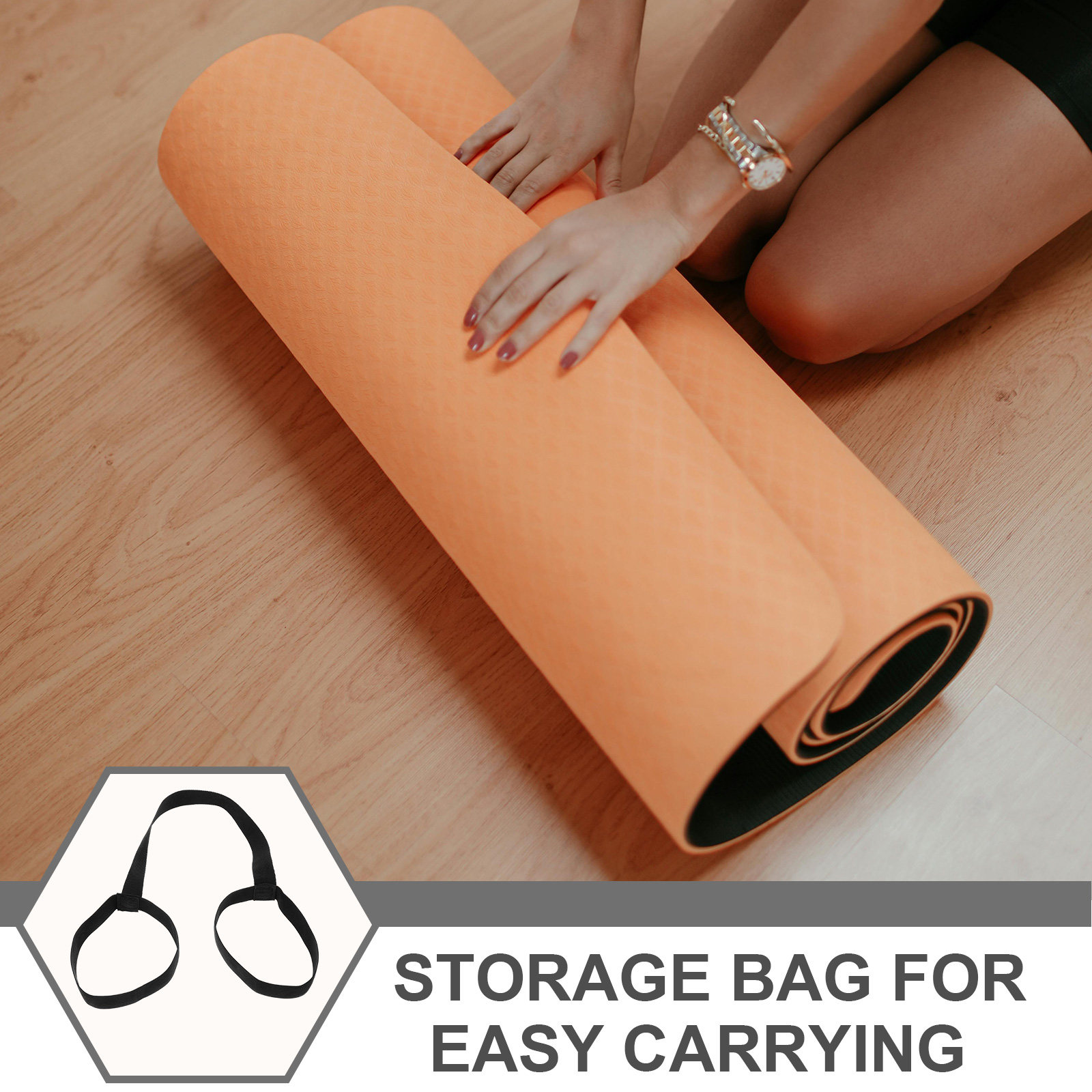 4Pcs Yoga Strap Multi Function - Home Gym Yoga Mat Storage review and price