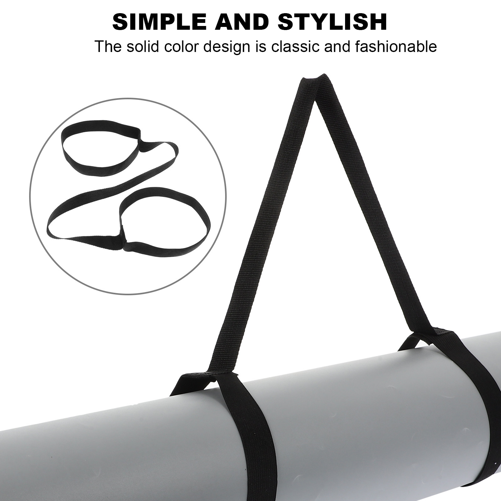 4Pcs Yoga Strap Multi Function - Home Gym Yoga Mat Storage review and price
