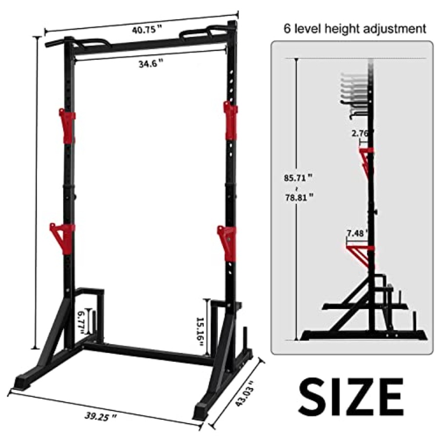 Home gym power rack with pull- - Home Gym Power Rack review and price
