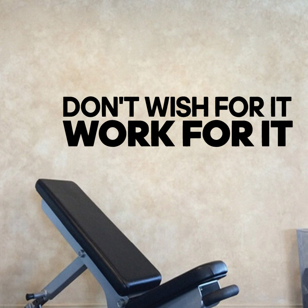 Drop Shipping GYM Wall Art Dec - Home Gym Wallpaper review and price