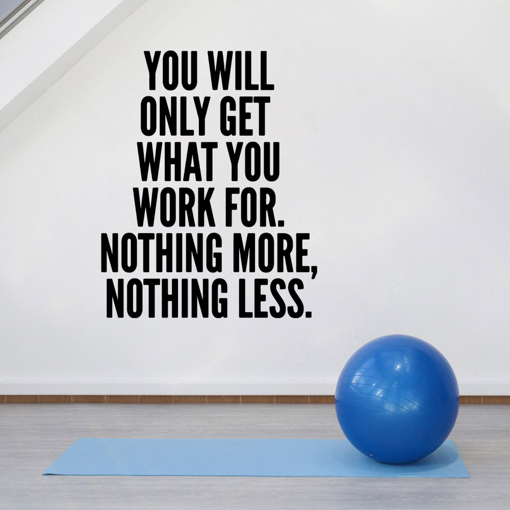 Drop Shipping GYM Wall Art Dec - Home Gym Wallpaper review and price