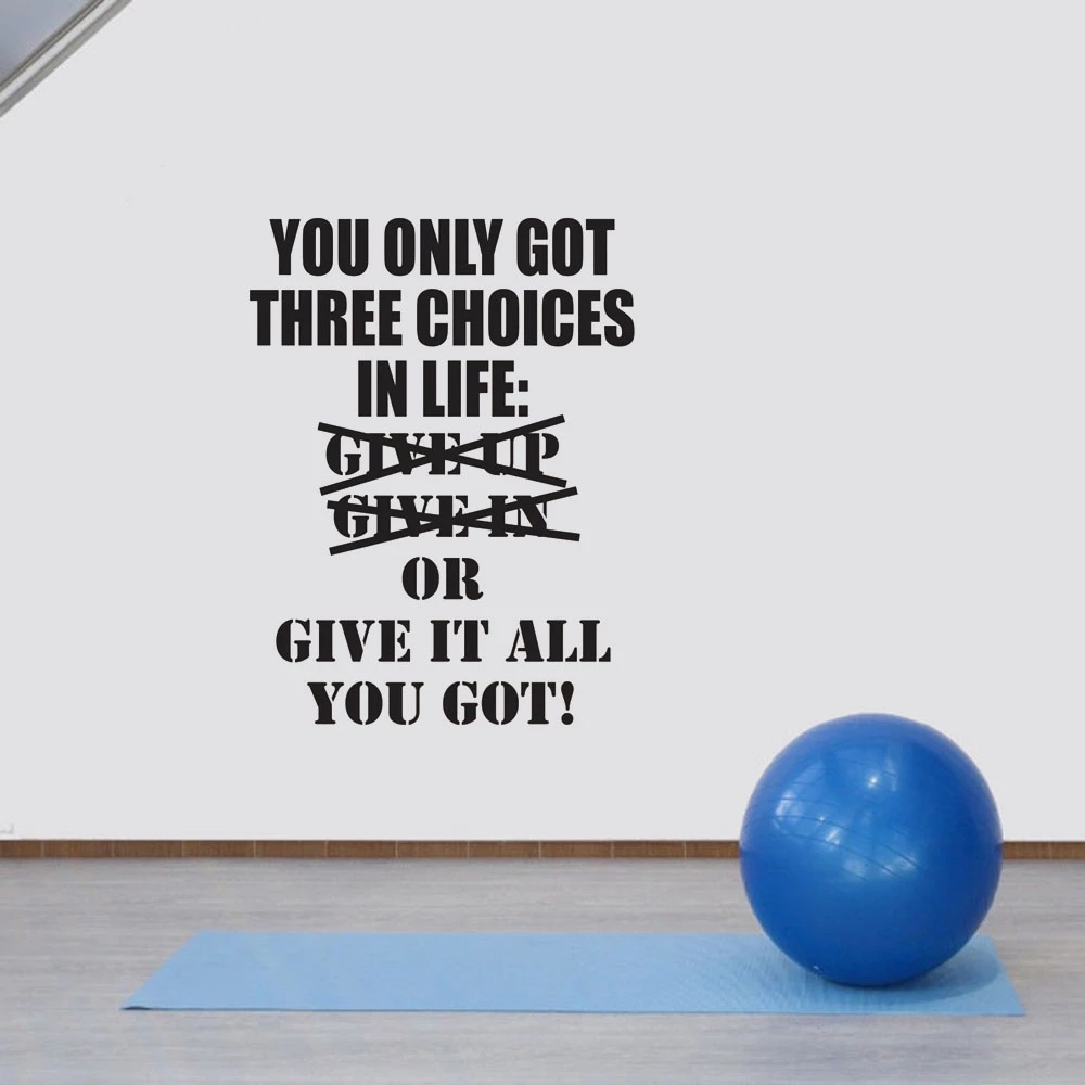 1 pc hot sale GYM culture Wall - Home Gym Wallpaper review and price